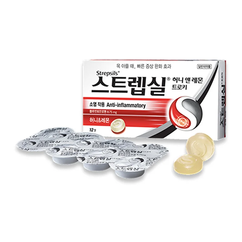 스트렙실허니앤레몬트로키(플루르비프로펜)