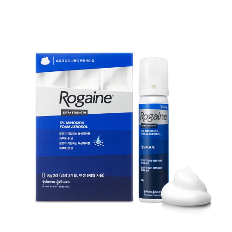 로게인5%폼에어로졸(미녹시딜)